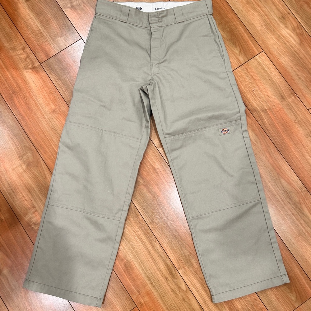 Dickies Tan Chinos Classic Cotton Comfort Waist 31 Loose Fit